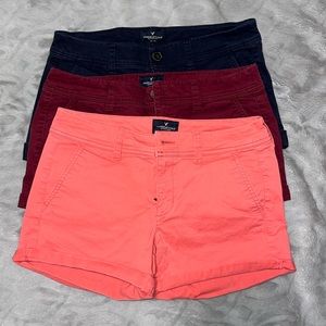 American Eagle Midi Khaki Shorts bundle